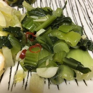 簡単作り置き！チンゲン菜の中華炒め